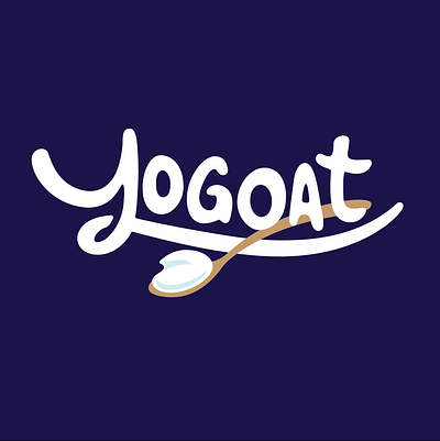 Naming Names branding goat logo naming packaging typography yoghurt