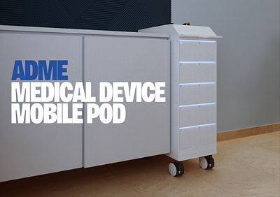 ADME — Medical Mobile Device Health Station 3d animation branding development device graphic design health healthcare logo medical medical device medtech mobile motion graphics ui