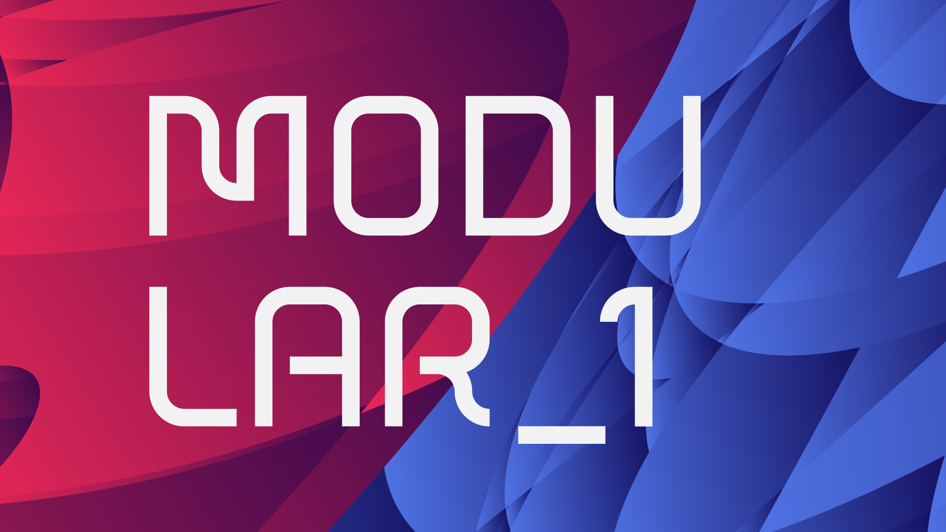 Modular_1 Font ad advertising display font geometric geometry job font jobbing modular module type typeface