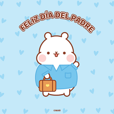 Día del padre (1) character design cute graphic design illustration illustratormar kawaii luckythecuy