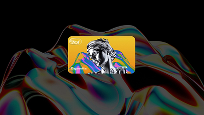 Apple's Liquid Glass on Credit Card apple branding credit card design design explore liquid glass ui ui design uiux design video