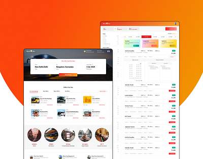 Bus Booking Concept clean dailyui design ui ux