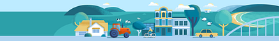 A banner for the SDC website banner graphic design illustration vector