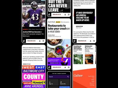 The Banner Design System articles design system mobile news ui