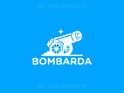 Bombarda Logo graphic design logo