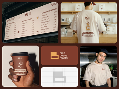 Coffee shop Brand identity design brand book branding coffee logo coffee shop design identity illustration logo logo designer modern logo typography ui visual identity