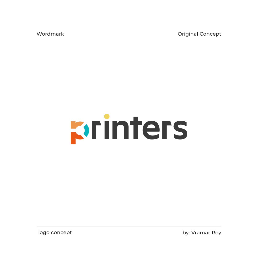 Print company logo design. branding creative design graphic design logo design logodesign logotype luxury