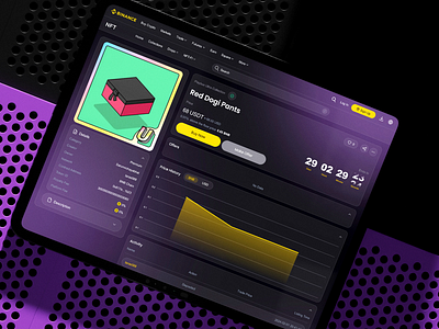 Binance Crypto Exchange app binance crypto exchange branding design figma graphic design illustration logo ui ux vector