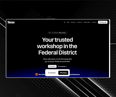 Framer Website Development for an Automotive Service framerdevelopment framerexperts frameronly modulecomponents motiondesign performancewebbuild seooptimized whitelabeldev