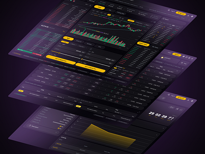 Binance Crypto Exchange app branding design figma graphic design illustration logo ui ux vector