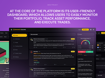 Binance Crypto Exchange app binance crypto exchange branding design figma graphic design illustration logo ui ux vector