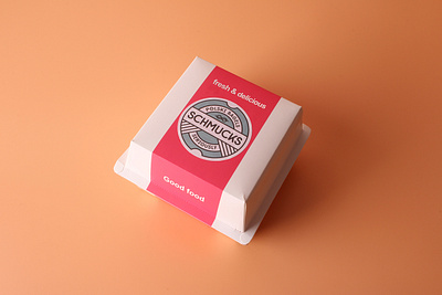Polski Bagels Custom Food Label StickerDot branding custom labels custom stickers design food branding food labels label label design logo stickers waterproof