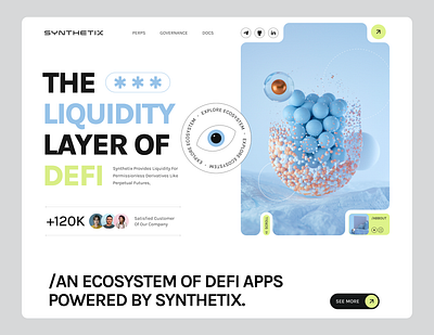 Defi Landing Page design blockchain clean crypto cryptocurrency decentralized finance defi defi design defi landing page design design landing page ui design website