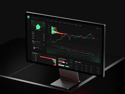 AI Agent - AI-powered crypto stocks dashboard ai trading crypto crypto dashboard dashboard trading dashboard web design