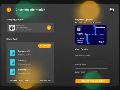 Glassmorphism in checkout app design graphic design ui web web design