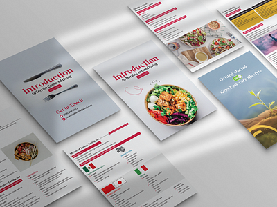 Healthy Food Brochure | Food Brochure | Minimal Brochure advertisement booklet branding brochure cafe menu catalog catalogue company ads corporate fast food menu flyer food menu indesign leaflet menu bar menu card menu template print restaurant menu trifold