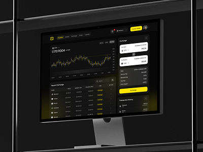 Crypto Trading Website banking crypto design crypto website cryptocurrency defi design digital banking fintech interface saas trading platform ui ux web design webflow website website design