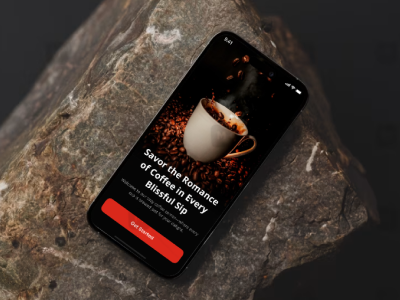 Coffee Shop Mobile App UI/UX Design branding cafeappuiux coffeeappdesign coffeeshopapp foodandbeverageapp foodtechdesign graphic design mobileappdesign motion graphics orderingappui ui uiuxdesign