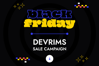 Devrims Black Friday Sale Campaign 2023 2d design branding design graphic design illustration social media vector