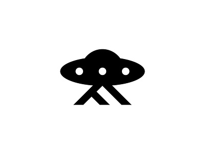Ufologo – bold & playful mark branding futuristic geometric graphic design identity lithuania logo logomark mark minimal playful simple symbol ufo vector vilnius