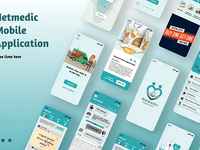 Netmedic Mobile Application development mobile application netmedic testing ui design usability