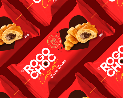 ROGOCHOCK brand design brandpackage brandstrategy croissant logo design