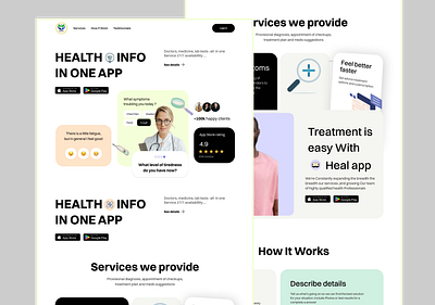 HEALTH WEBSITE health health dashboard health landing page health website healthcare healthscape medical state natural health