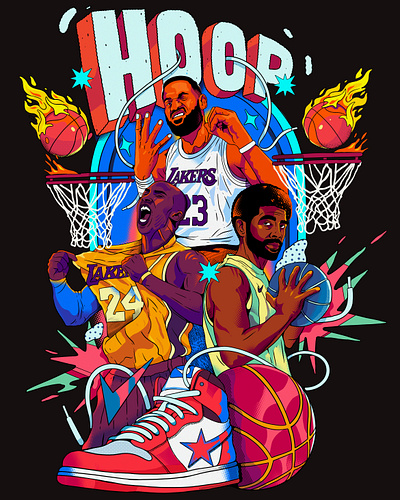 Hoop branding design fireart fireart fireart studio graphic design illustration logo ui ux vector