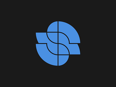 Modular S Lettermark brand brand identity branding design graphic design graphicdesign grid identity letter s lettermark logo logo design logodesign logos mark modern modernist modular s logo trade mark