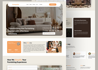 Modern Furnishing Landing Page UI Concept brandingui dribbbleweeklywarmup ecommercewebsite furnishing furnitureapp furniturestore furniturewebsite homefurnishing interiordesign interiorfurniture landingpagedesign minimalui modernwebdesign productlandingpage responsiveweb uiconcept uiux uxinspiration webdesign webuiconcept
