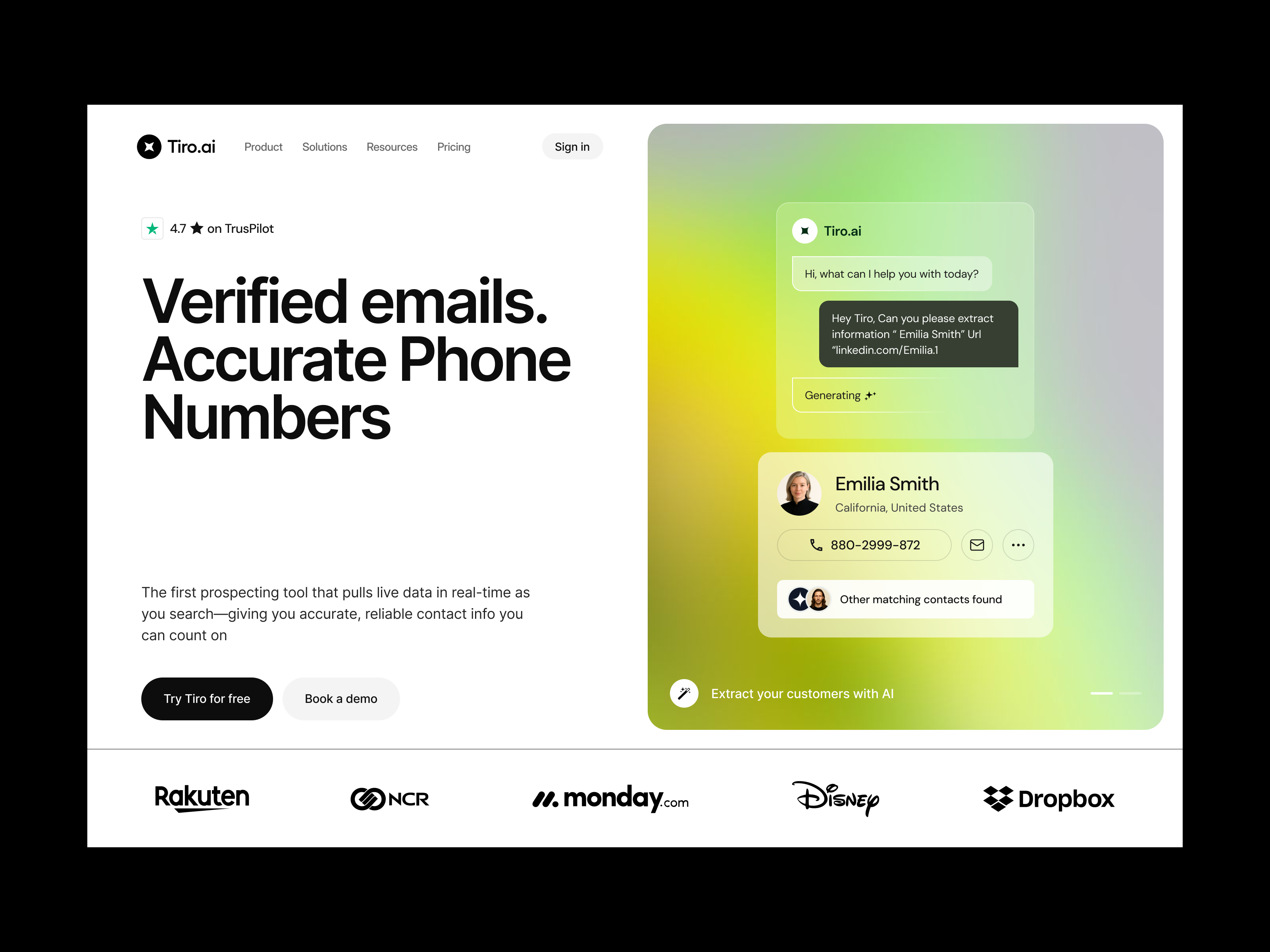 AI - Landing Page Design ai ai landing page ai landing page design ai platform ai product ai tool ai website contact contact finder email email finder find contact details landing page phone number product saas saas landing page web design website website design
