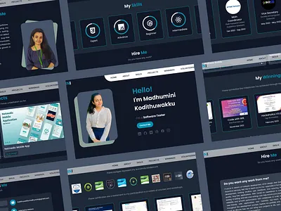 My Portfolio my portfolio self reflection specializations ui web application