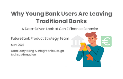 Why Young Bank Users Are Leaving Traditional Banks datastorytelling fintechdesign genzinsights uxinfographics uxstrategy