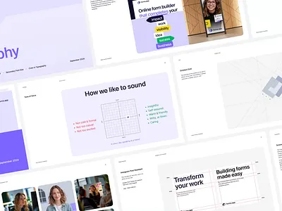 forms.app : Brand Guideline animation brand guideline brand system branding graphic design guideline illustration logo logotype typography