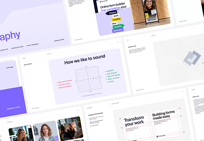 forms.app : Brand Guideline animation brand guideline brand system branding graphic design guideline illustration logo logotype typography