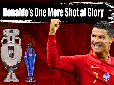 Football Thumbnail Design cristiano ronaldo european league football nations league thumbnail trophy