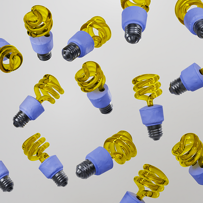 Bulb comp 3d art cinema4d colorful design illustration redshift render