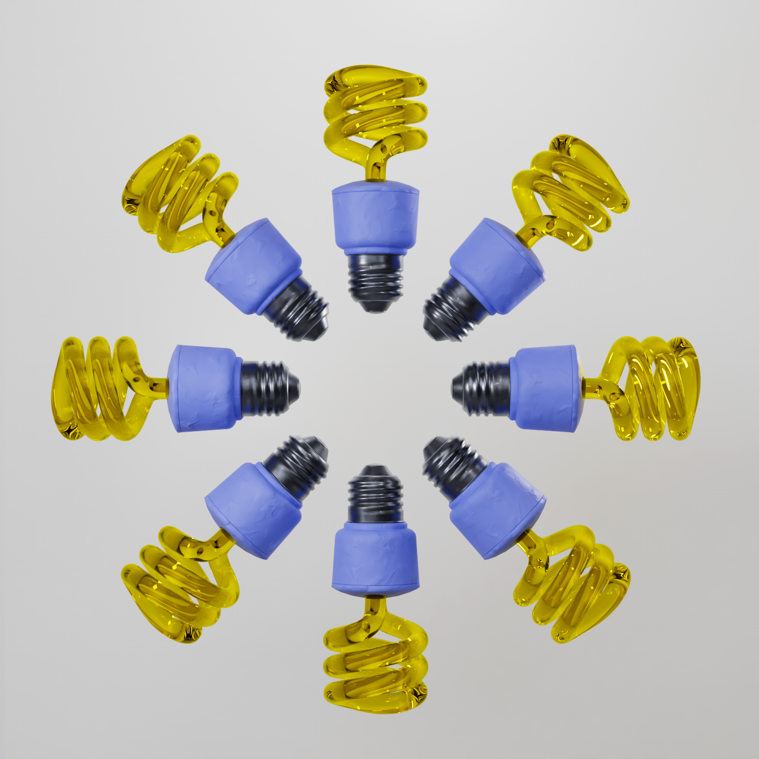 Bulb around 3d art cinema4d colorful redshift render