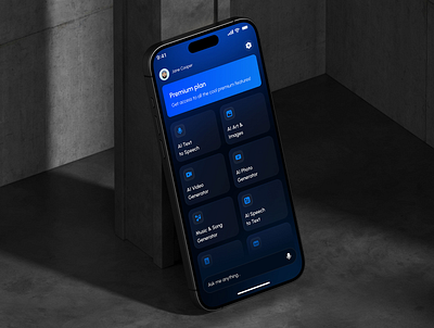 AI Buddy App ai ai assistant app ai bot app ai business app ai chat bot app designer branding chat gpt chatapp interaction iosapp modern app ui designer uiapp