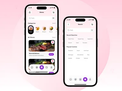Food Delivery Mobile App app app design delivery delivery app delivery app ui deliveryapp food food app food delivery app mobile ui food delivery mobile app mobile mobile app design mobile ui design product design restaurant app ui ui ux design ux