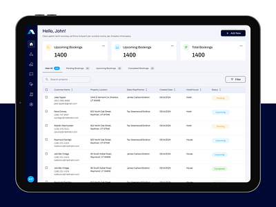 Allotx – Booking Management, Elevated 📊✨ appdesign branding creativedesign design figma illustration moderndesign prototype ui ux