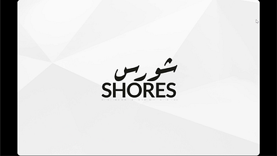 Shores Hero Section branding illustration interface landing page logo ui ux web design website