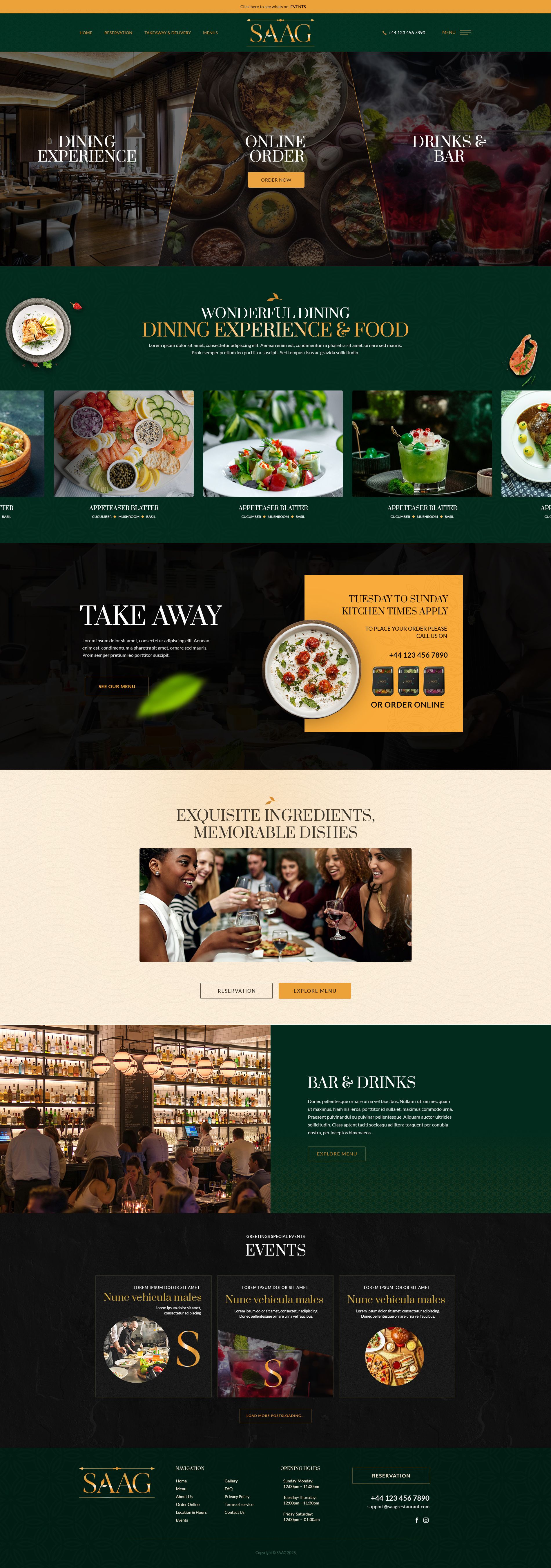 Modern Restaurant Website Design design layout layout design modern restaurant website design restaurant restaurant design restaurant layout restaurant layout design restaurant website restaurant website design restaurant website development ui user experience user interface ux web design website website development