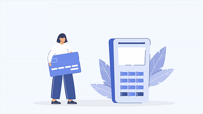bank credit card 2d animation bank credit card 2d animation