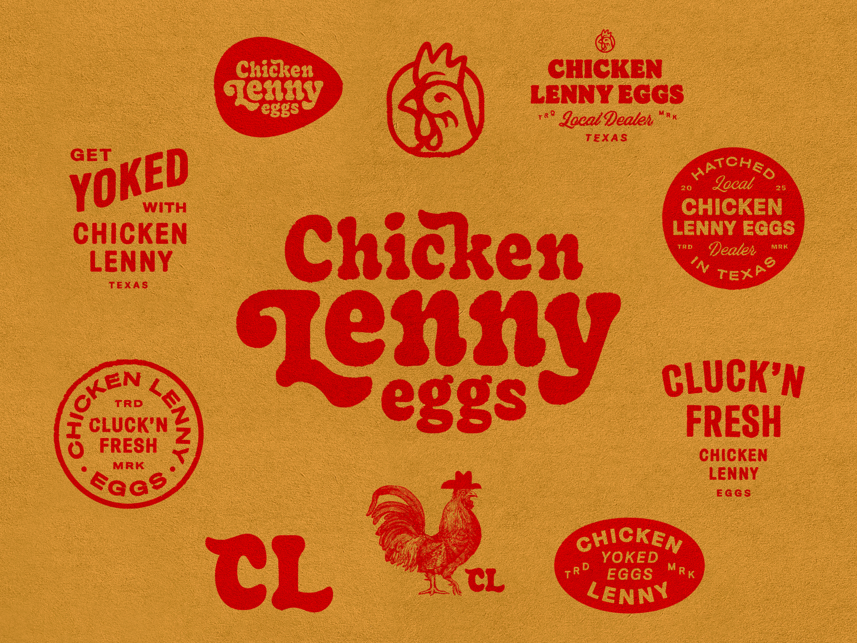 Example of Chicken Lenny | Branding