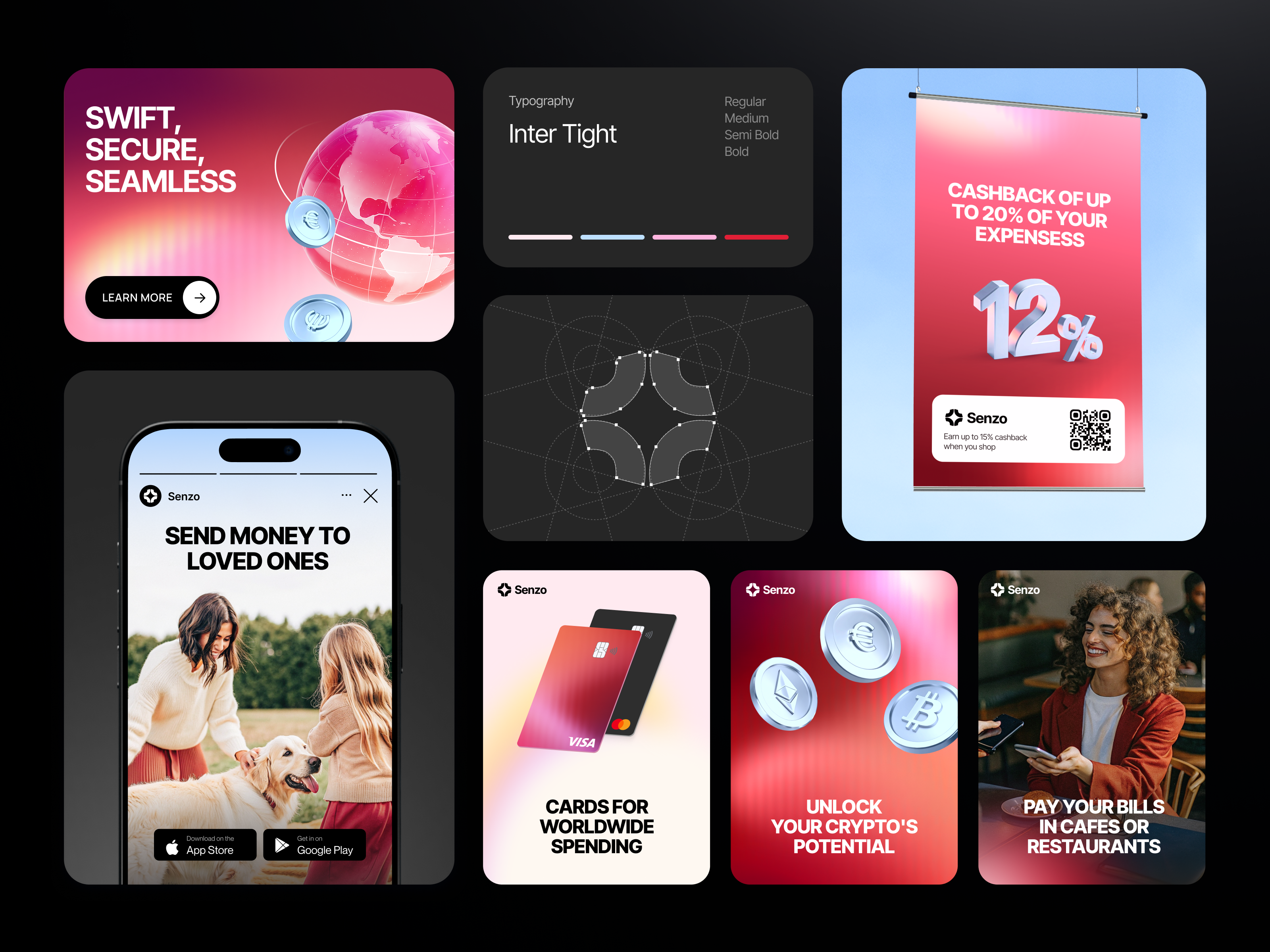 Example of Branding, Logotype for Digital Payments