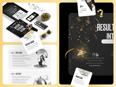 Landing page for accountant online course ✕ UI elements branding design figma graphic design landing landing page site ui