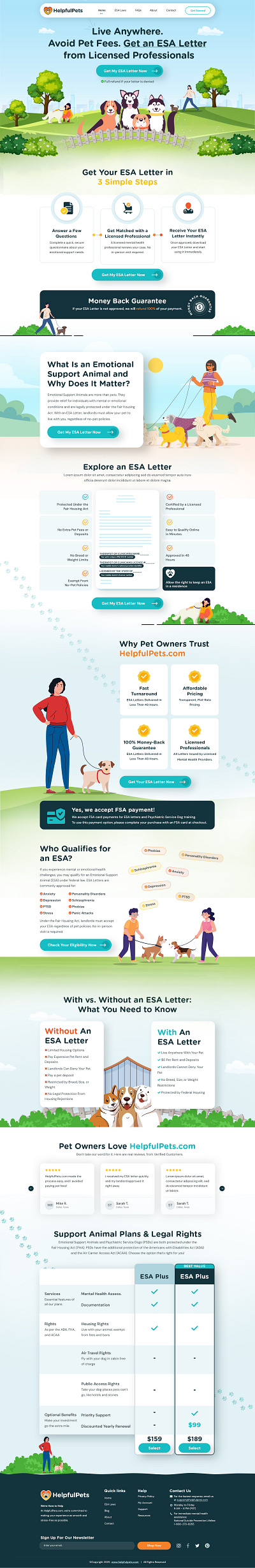 High Profile Pet Support Site! 3d branding design graphic design icon illustration illustrator minimal typography ui ux vector web web design website