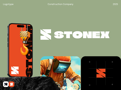 Construction Company Branding & Logo Design brand identity branding builder brand concept construction branding creative design graphic design industrial design logo logo design logo mark logotype visual identity