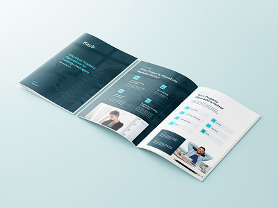 Property Management Brochure & Case Study | Adobe InDesign adobe indesign agenda document booklet brochure brochure design facility management handout design maintenance scheduling print design property broker property document property inspections property management property mortgage property operation real estate brochure real estate management vendor management